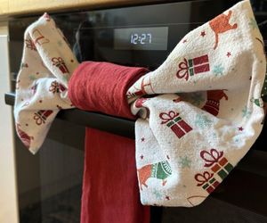 Świąteczna metamorfoza kuchni? Wystarczą kuchenne ściereczki