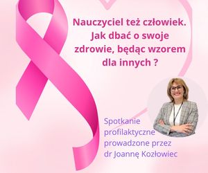 W ZSP nr 3 w Siedlcach nauczyciele wzięli udział w warsztatach z profilaktyki nowotworowej