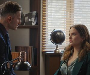 M jak miłość, odcinek 1868: Anita (Melania Grzesiewicz), Kamil (Marcin Bosak)