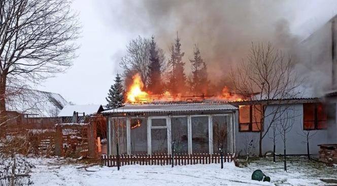 Podlaskie. Pożar domu opieki. 29 pensjonariuszy ewakuowanych