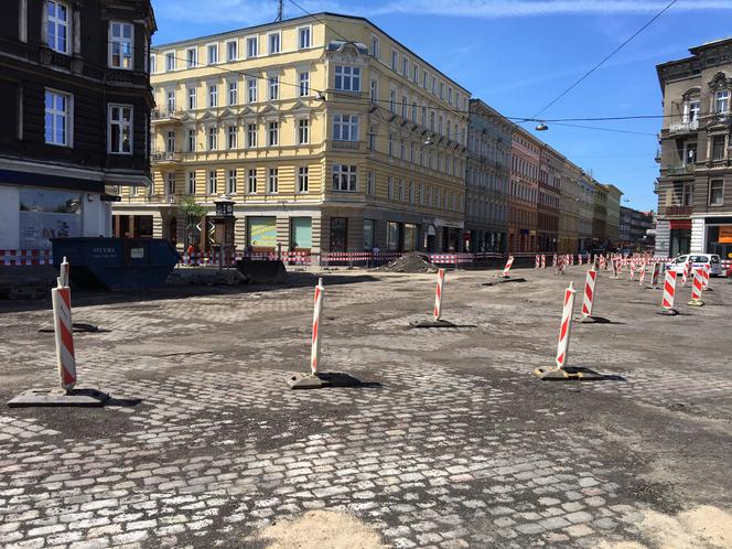 Remont ul. Jagiellońskiej w Szczecinie