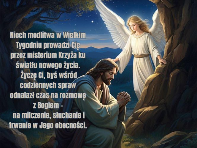 Religijne kartki na Wielki Tydzień