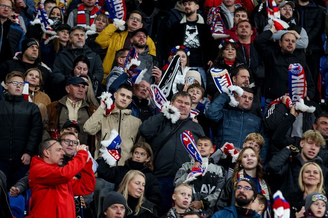 Kibice na meczu Górnik Zabrze - Legia Warszawa