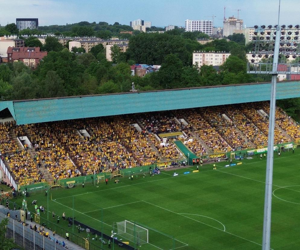 Stadion przy ul. Bukowej w Katowicach służył GKS-owi Katowice przez wiele lat 