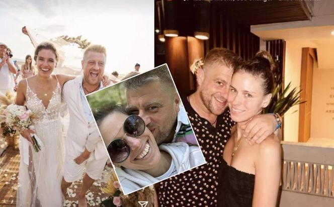 Tomasz Jakubiak z żoną