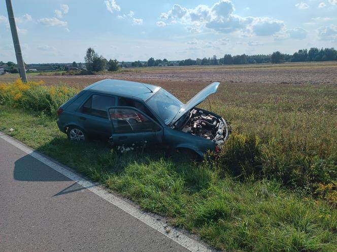 Szedł z córeczką poboczem, wjechało w nich auto