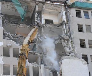 Utrudnienia związane z rozbiórką Związkowca