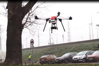 Straż Ochrony Kolei ma drona. Testy odbyły się na Dworcu Wschodnim [AUDIO, WIDEO]