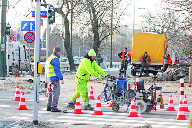 Drogowcy zakokrokowali Ostrobramską