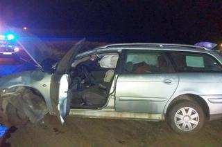 Kompletnie pijany 31-latek rozbił auto w Kaczewie