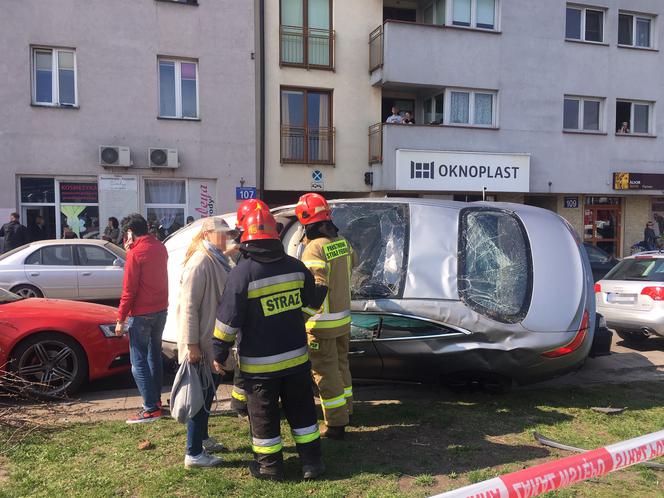 Groźny wypadek na Radzymińskiej !