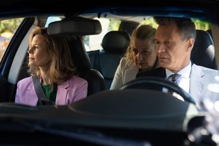 Na dobre i na złe, odcinek 964: Kinga Lipska (Magdalena Kumorek), Falkowicz (Michał Żebrowski), Jadzia (Aldona Jankowska)