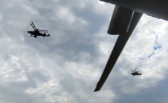 Ćwiczenia Zapad 25 tuż za granicą