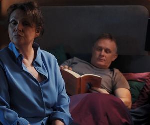 M jak miłość odc. 1889. Marysia (Małgorzata Pieńkowska), Artur Rogowski (Robert Moskwa)