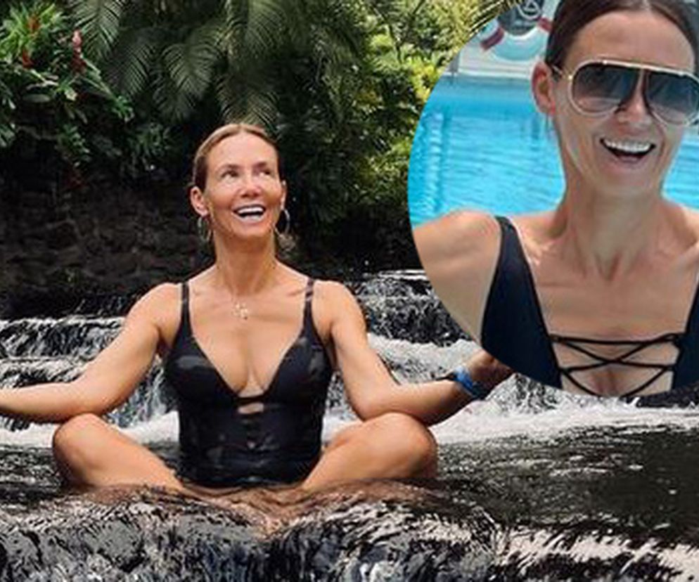 Kinga Rusin pokazała się niemal nago! Cienkie sznurki praktycznie nic nie zasłoniły