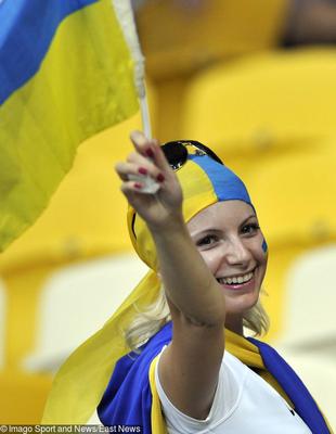 Szwecja, reprezentacja Szwecji, kibicka Szwecji