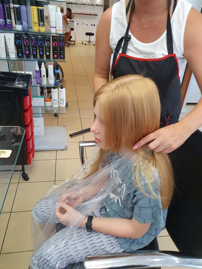 Ściąłem włosy dla chorych dzieci