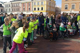 I love green na Rynku Wielkim w Zamościu