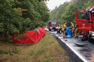 Renault zderzyło się z ciężarówką! Kierowca nie miał szans