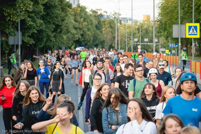 4. Nightskating Białystok. Przejazd filmowy