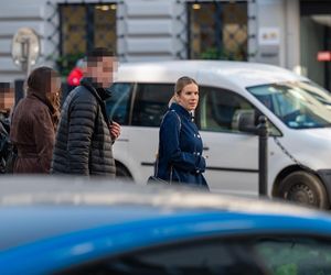 Pierwsza dama w eleganckim butiku