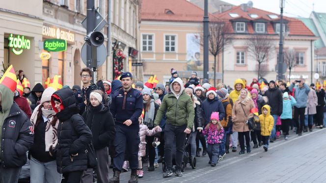 Ulicami Lublina przeszedł Orszak św. Mikołaja