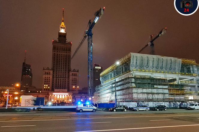 Rozczłonowane ciało na budowie muzeum w Warszawie