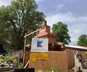 Os. Wandy, Nowa Huta, Kraków. Remont grobowca