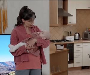 Pierwsza miłość odc. 4041. Lilka (Sylwia Sokołowska), jej córka Pola