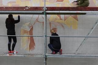 Nowy mural w Bytomiu
