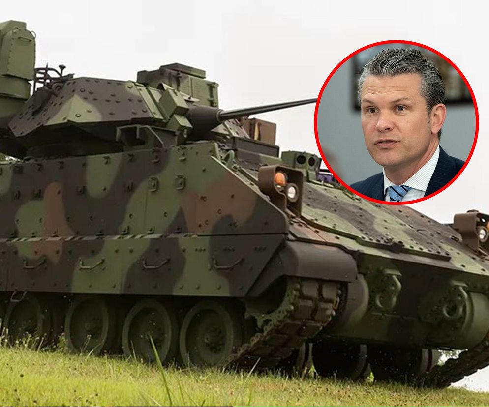 Pete Hegseth, M2 Bradley