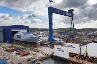 Kuzyn Miecznika zwodowany. Dlaczego Royal Navy czekało na niego tak długo?