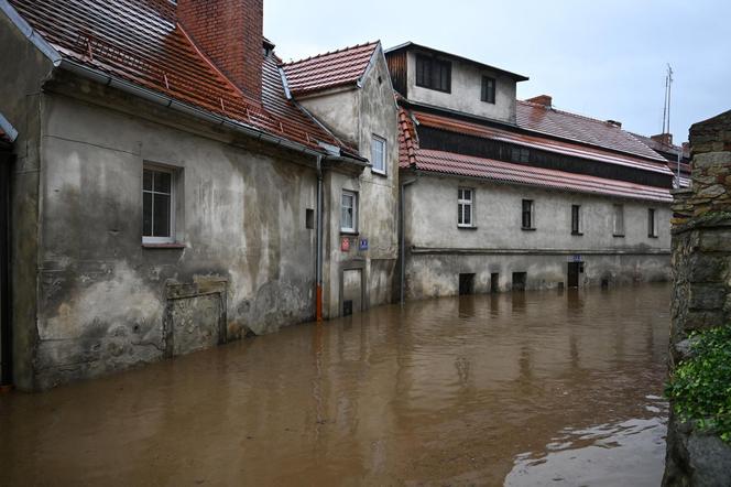 Bystrzyca Kłodzka. Zalane tereny