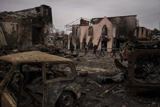 Ukraina. Zniszczenia wojenne i ofiary wsród żołnierzy rosyjskich