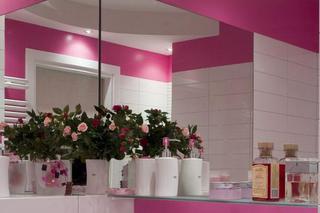 Łazienka na różowo