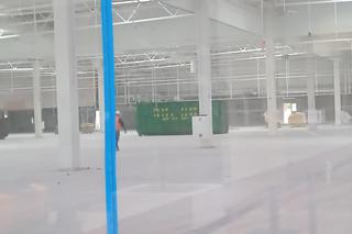 Prace budowlane w centrum handlowym na Serbskiej