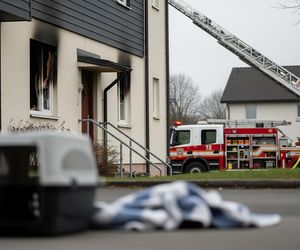 Pożar w Nowej Hucie. Co strażacy znaleźli w płonącym mieszkaniu?