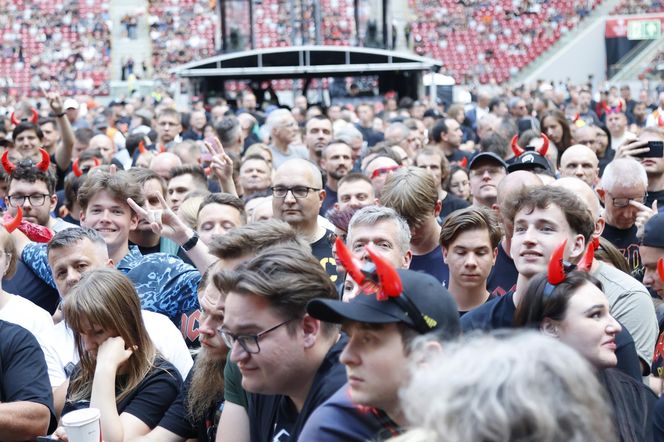 Koncert AC/DC w Warszawie (4.07.2025) - część pierwsza. Organizatorem koncertu jest Live Nation