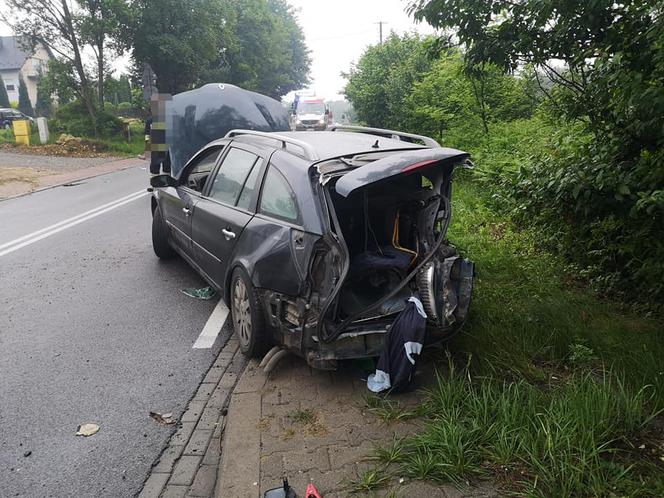 Groźny wypadek w Niesułowicach pod Olkuszem