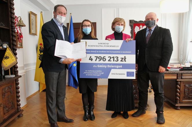 Dzierzgoń i Żukowo z dodatkowymi środkami na OZE