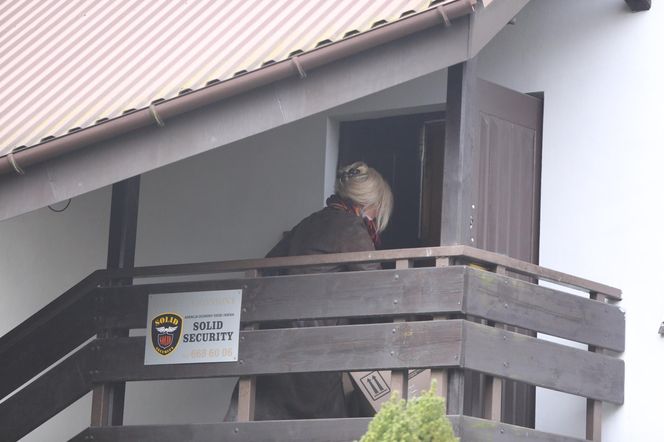 Sylwia Wysocka z komornikiem do bylego