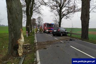 Wypadek na trasie Iława - Susz