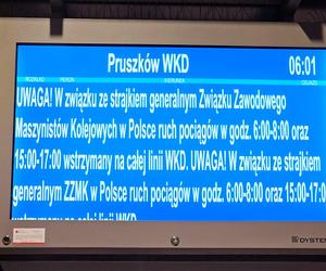 Wielki strajk maszynistów WKD. Paraliż komunikacyjny w Warszawie