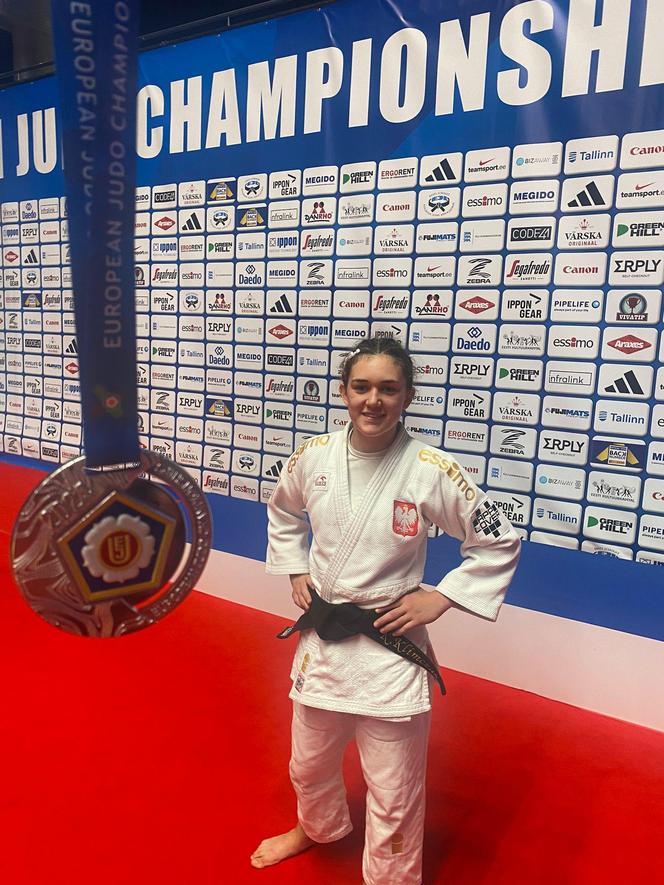 Kinga Klimczak wicemistrzynią Europy juniorek w judo! Wielki sukces utalentowanej wrocławianki