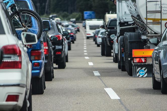 Duże utrudnienia na autostradzie A4