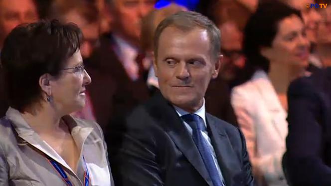 Donald Tusk na Konwencji PO