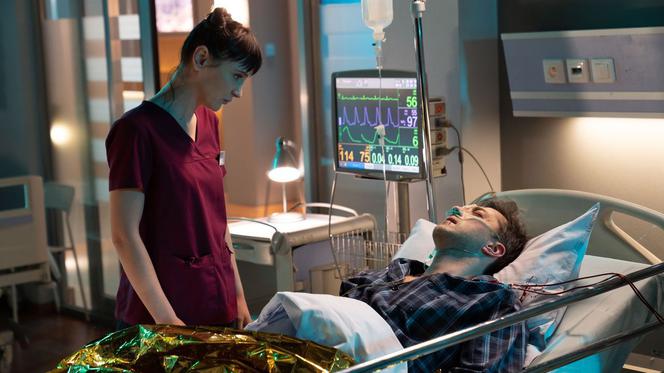 Na dobre i na złe, odc. 741. Marcin (Filip Bobek), Wera (Magdalena Celmer)