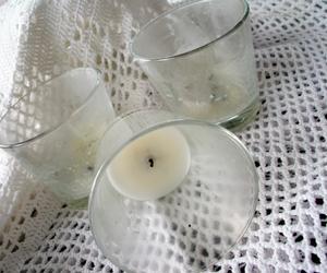 KROK I - Dokładnie umyj szklane świeczniki