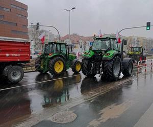 Protest rolników w Toruniu [9.02.2024]