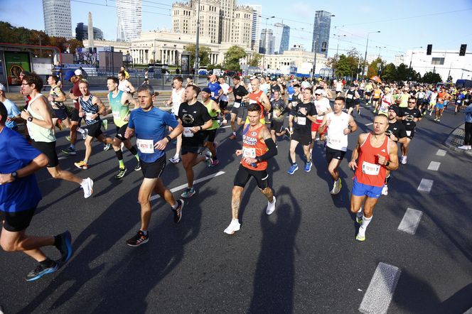 Uczestnicy 46. edycji Nationale-Nederlanden Maratonu Warszawskiego